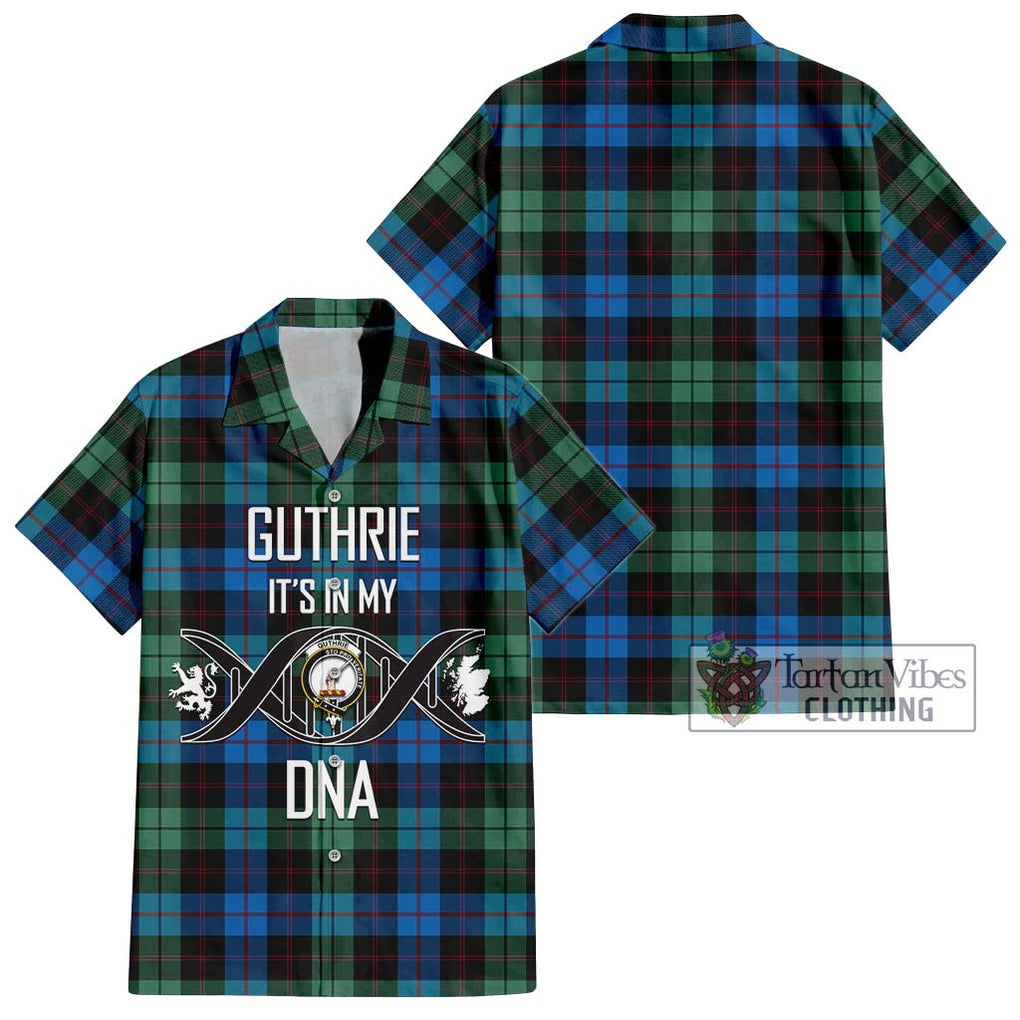Guthrie Tartan Hawaiian Shirt with Family Crest DNA In Me Style Kid - Tartan Vibes Clothing