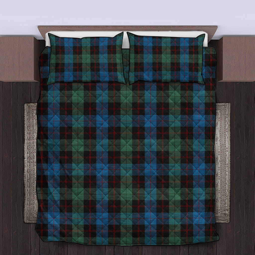 Guthrie Tartan Quilt Bed Set King - Tartan Vibes Clothing