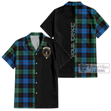 Guthrie Tartan Hawaiian Shirt with Family Crest and Half Of Me Style Kid - Tartan Vibes Clothing