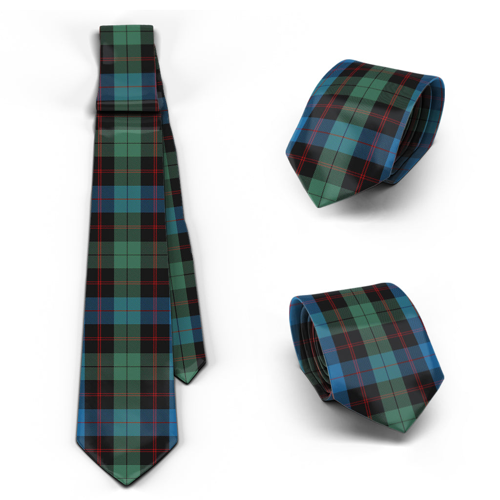 Guthrie Tartan Classic Necktie Necktie One Size - Tartan Vibes Clothing