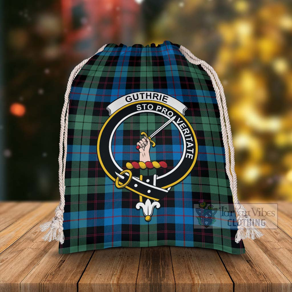 Guthrie Tartan Christmas Santa's Bag with Family Crest - Tartan Vibes Clothing