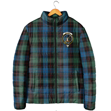Guthrie Tartan Padded Jacket with Family Crest