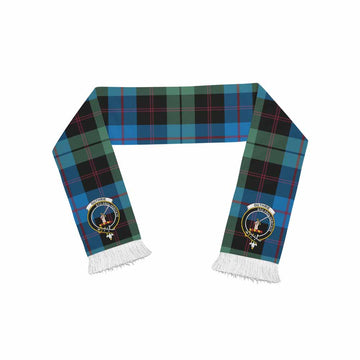 Tartan Vibes Clothing Guthrie Tartan Ruffneck Scarf with Family Crest