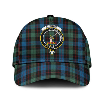 Guthrie Tartan Classic Cap with Family Crest