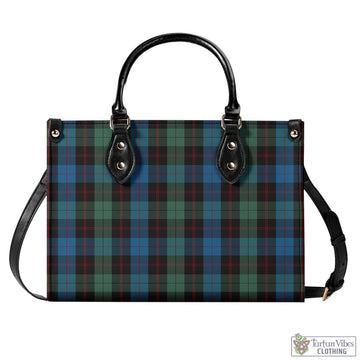 Guthrie Tartan Luxury Leather Handbags L - Tartan Vibes Clothing