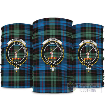 Guthrie Tartan Neck Gaiters, Tartan Bandanas, Tartan Head Band with Family Crest package One Size - Tartan Vibes Clothing