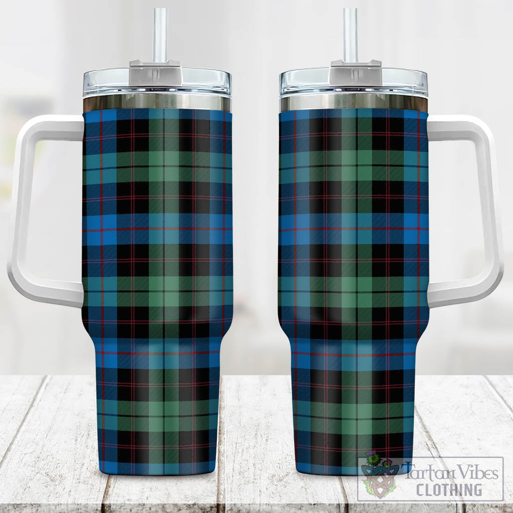 Guthrie Tartan Tumbler with Handle One Size 40 OZ - Tartan Vibes Clothing