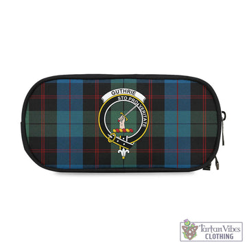 Guthrie Tartan Pen and Pencil Case with Family Crest One Size 4.13*8.74 inch - Tartan Vibes Clothing