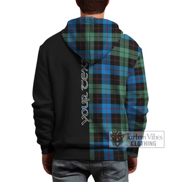 Guthrie Tartan Hoodie with Family Crest and Half Of Me Style