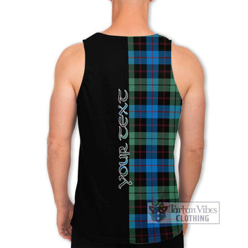 Guthrie Tartan Men's Tank Top with Family Crest and Half Of Me Style - Tartan Vibes Clothing