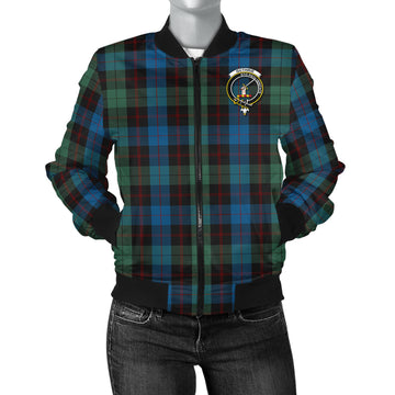 Guthrie Tartan Bomber Jacket with Family Crest