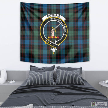 Guthrie Tartan Tapestry Wall Hanging and Home Decor for Room with Family Crest - Tartan Vibes Clothing