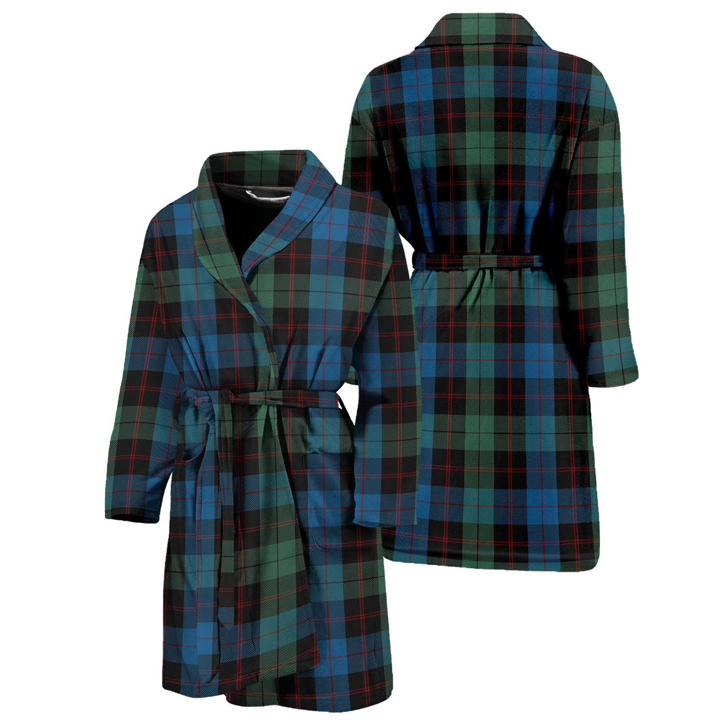 Guthrie Tartan Bathrobe Unisex M - Tartan Vibes Clothing