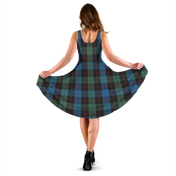 Guthrie Tartan Sleeveless Midi Womens Dress - Tartan Vibes Clothing