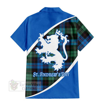 Guthrie Family Crest Tartan Hawaiian Shirt Celebrate Saint Andrew's Day in Style - Tartan Vibes Clothing