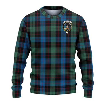 Guthrie Tartan Ugly Sweater with Family Crest - Tartan Vibes Clothing