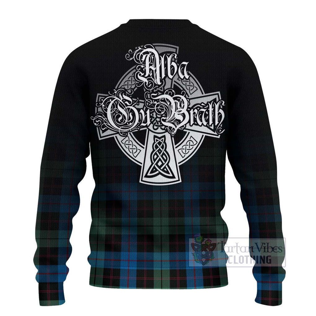 Guthrie Tartan Ugly Sweater Featuring Alba Gu Brath Family Crest Celtic Inspired - Tartan Vibes Clothing