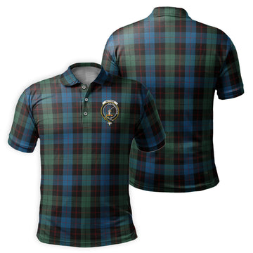 Guthrie Tartan Men's Polo Shirt with Family Crest
