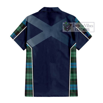 Guthrie Tartan Hawaiian Shirt with Family Crest and Lion Rampant Vibes Sport Style - Tartan Vibes Clothing