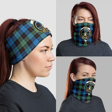 Guthrie Tartan Neck Gaiters, Tartan Bandanas, Tartan Head Band with Family Crest - Tartan Vibes Clothing