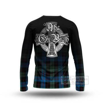 Guthrie Tartan Long Sleeve T-Shirt Featuring Alba Gu Brath Family Crest Celtic Inspired - Tartan Vibes Clothing