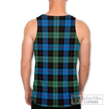 Guthrie Tartan Men's Tank Top with Family Crest DNA In Me Style - Tartan Vibes Clothing
