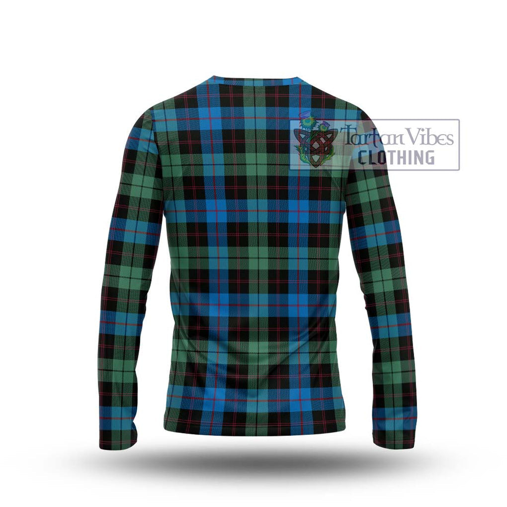 Guthrie Tartan Long Sleeve T-Shirt with Family Crest DNA In Me Style - Tartan Vibes Clothing