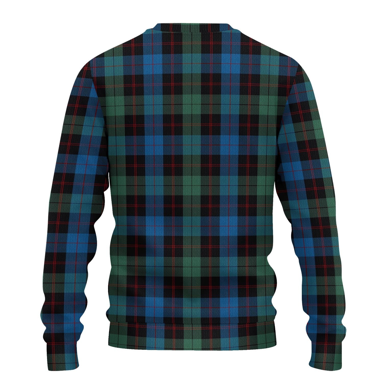 Guthrie Tartan Ugly Sweater with Family Crest - Tartan Vibes Clothing