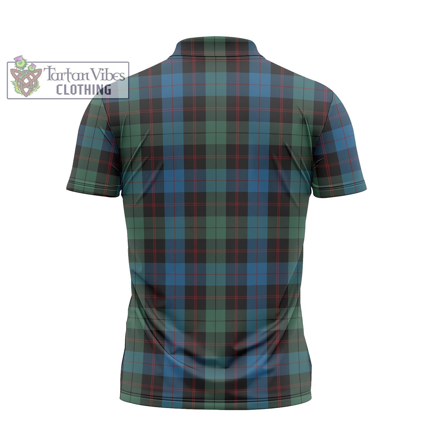 Guthrie Tartan Zipper Polo Shirt - Tartan Vibes Clothing