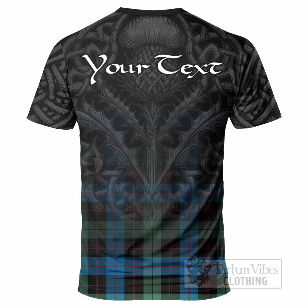 Guthrie Tartan T-Shirt with Family Crest Celtic Thistle Vibes - Tartan Vibes Clothing