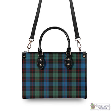 Guthrie Tartan Luxury Leather Handbags - Tartan Vibes Clothing
