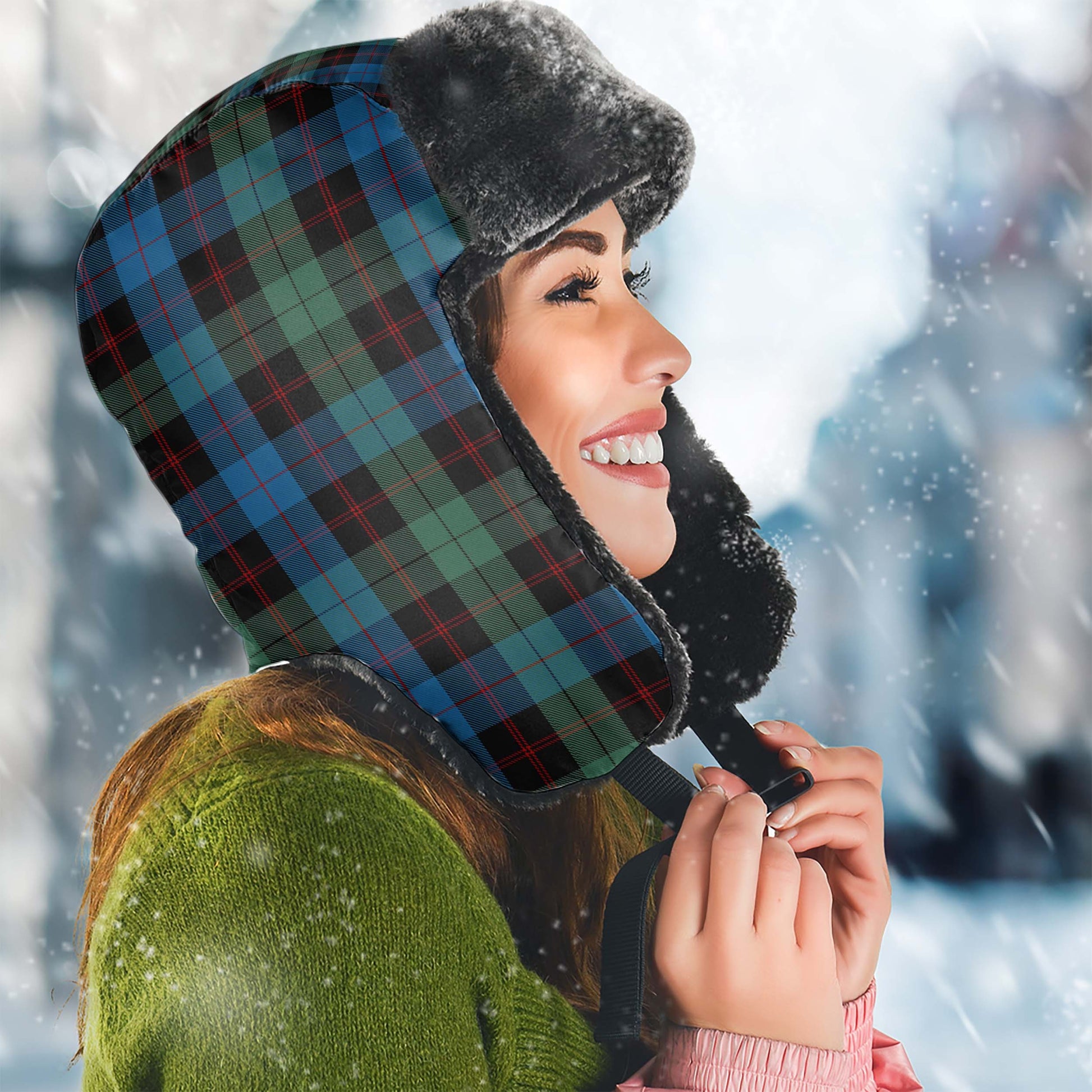 Guthrie Tartan Winter Trapper Hat - Tartan Vibes Clothing