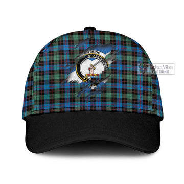 Guthrie Ancient Tartan Classic Cap with Family Crest In Me Style