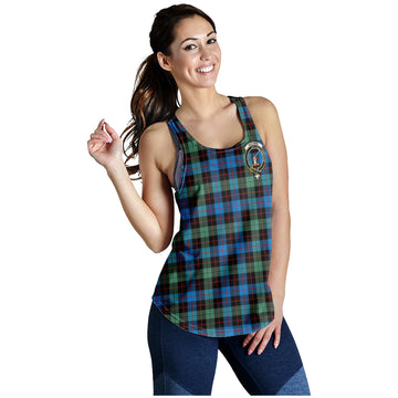 Guthrie Ancient Tartan Women Racerback Tanks with Family Crest
