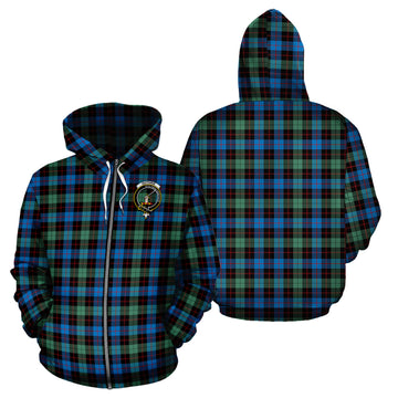 Guthrie Ancient Tartan Hoodie with Family Crest