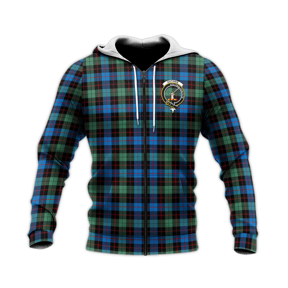 guthrie-ancient-tartan-knitted-hoodie-with-family-crest