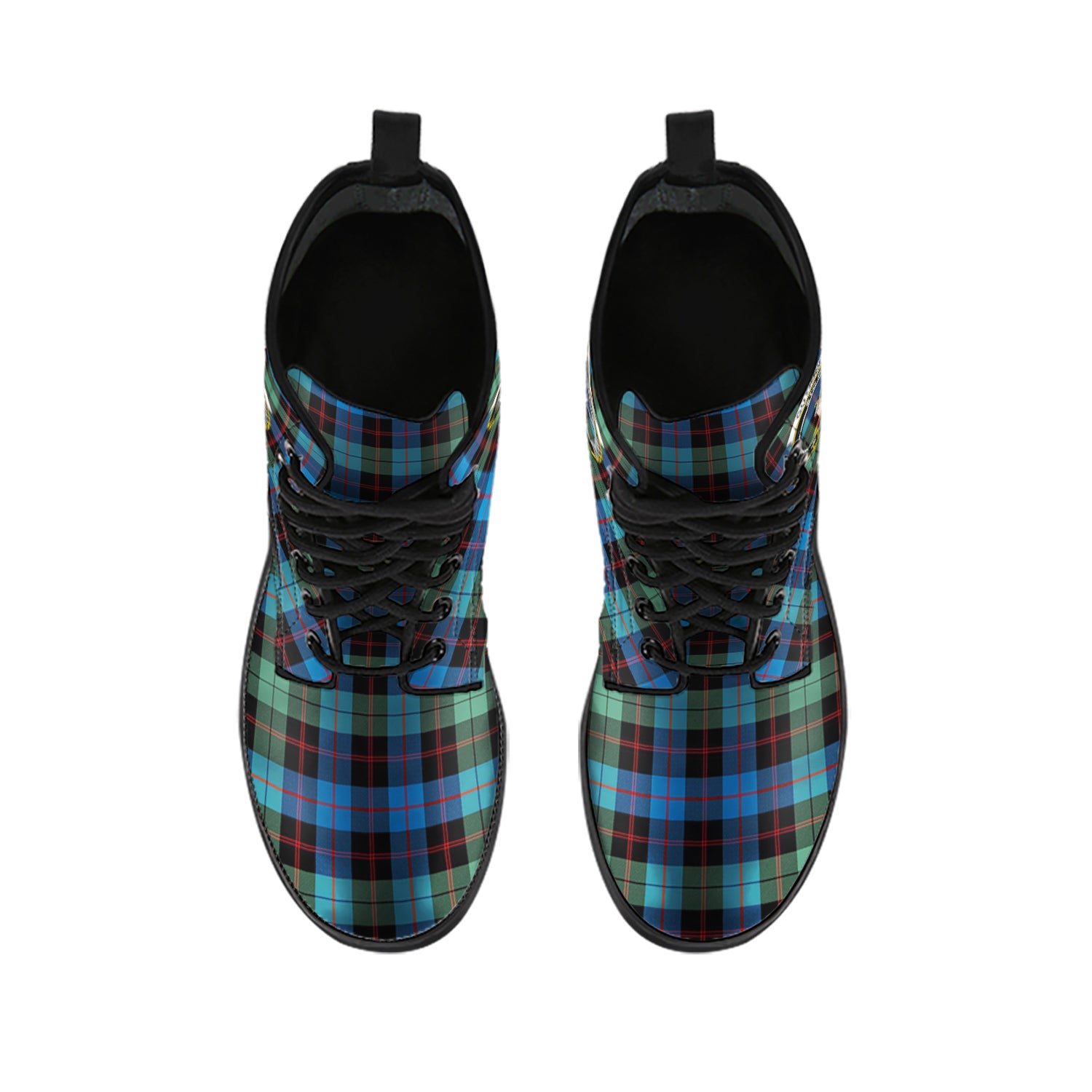 guthrie-ancient-tartan-leather-boots-with-family-crest