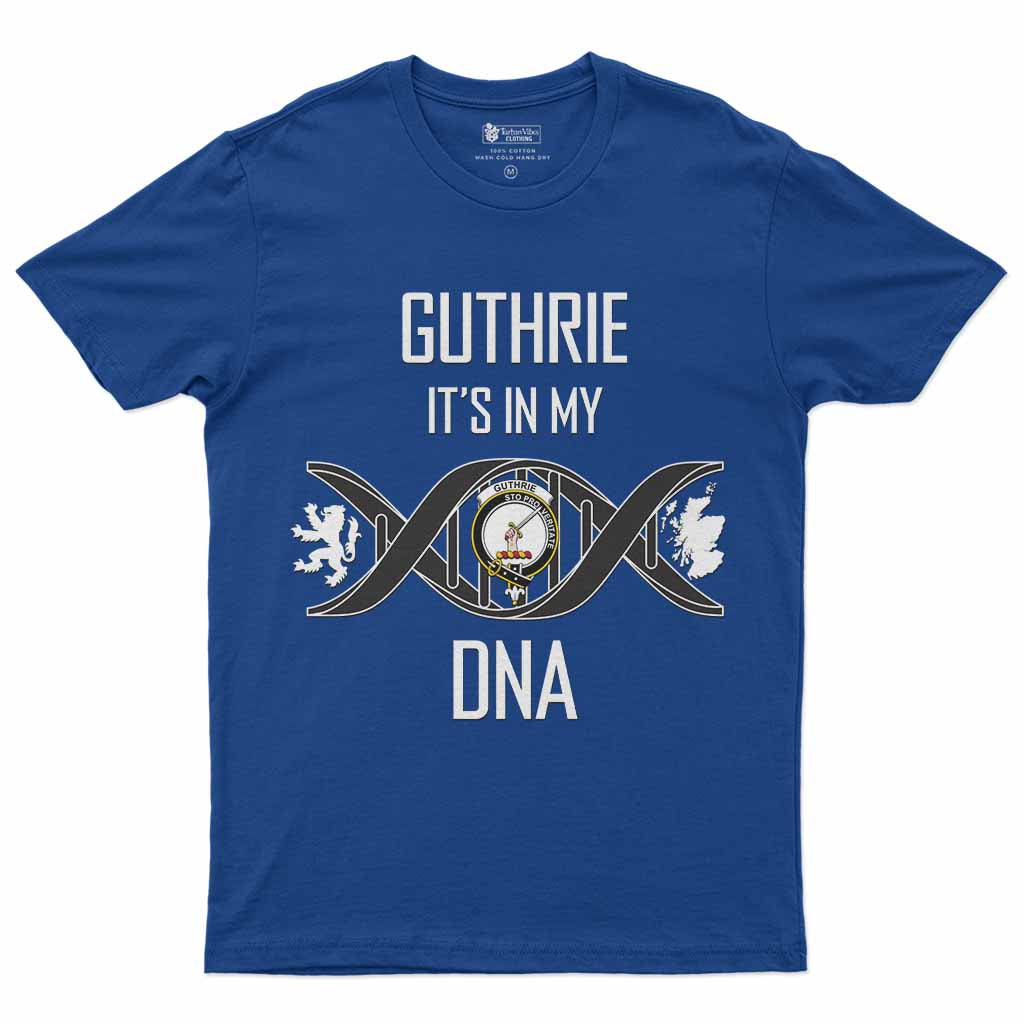 Guthrie Clan DNA Men's T-Shirt Royal Blue - Tartan Vibes Clothing