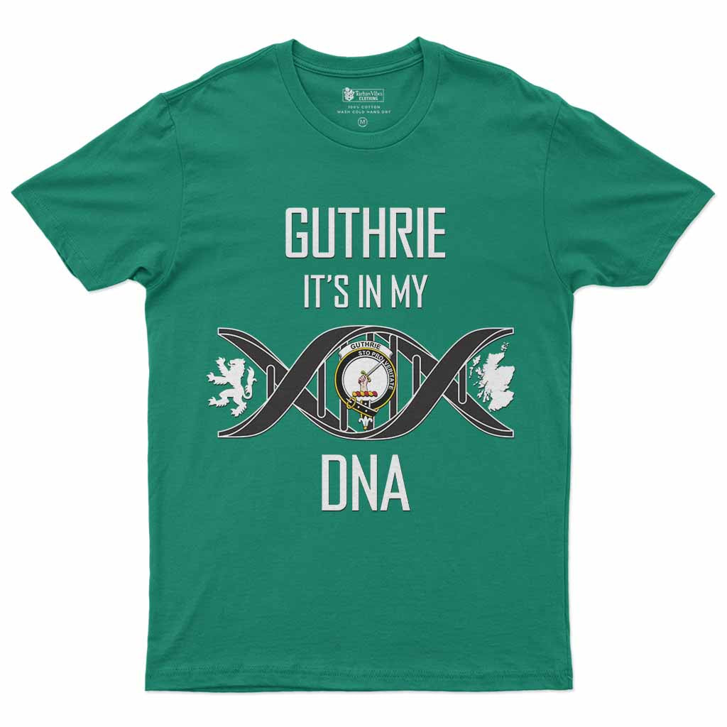 Guthrie Clan DNA Men's T-Shirt Irish Green - Tartan Vibes Clothing