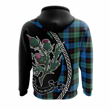 Guthrie Family Crest Tartan Hoodie Alba Thistle Inspired