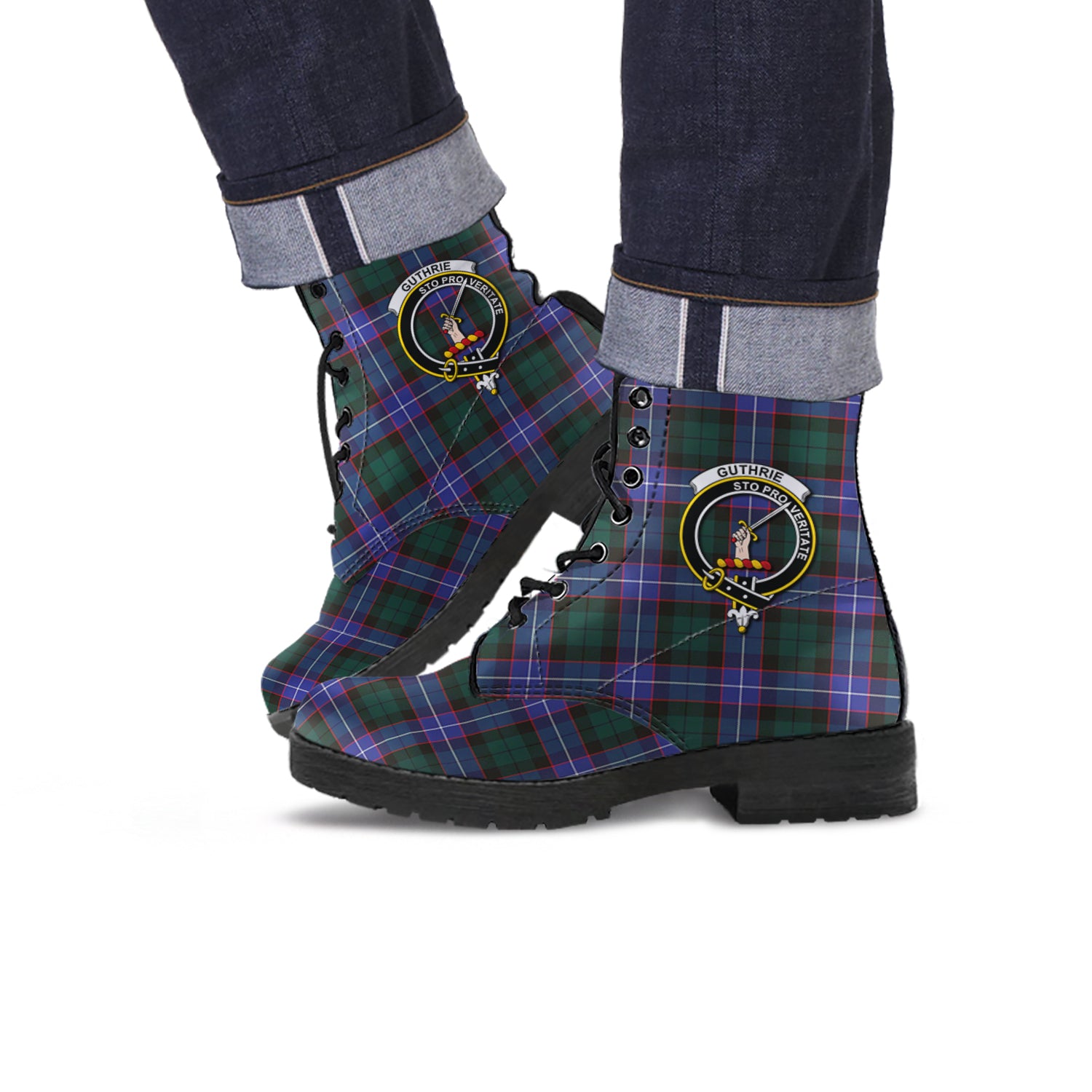 guthrie-modern-tartan-leather-boots-with-family-crest