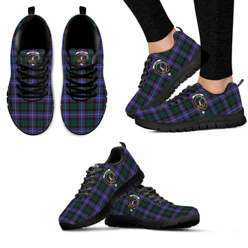 Guthrie Modern Tartan Sneakers with Family Crest