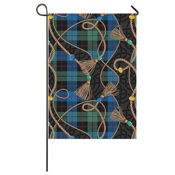 Guthrie Scottish Tartan Twisted Ropes Stylized Garden Flag 59 × 35 in (150 × 89 cm) - Tartan Vibes Clothing