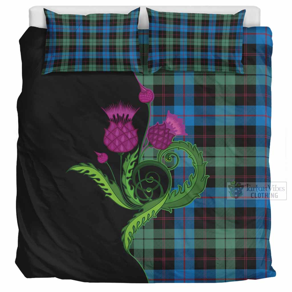 Guthrie Tartan Bedding Set Traditional Scottish Thistle UK Bedding Set UK Super King 104*94 inch - Tartan Vibes Clothing
