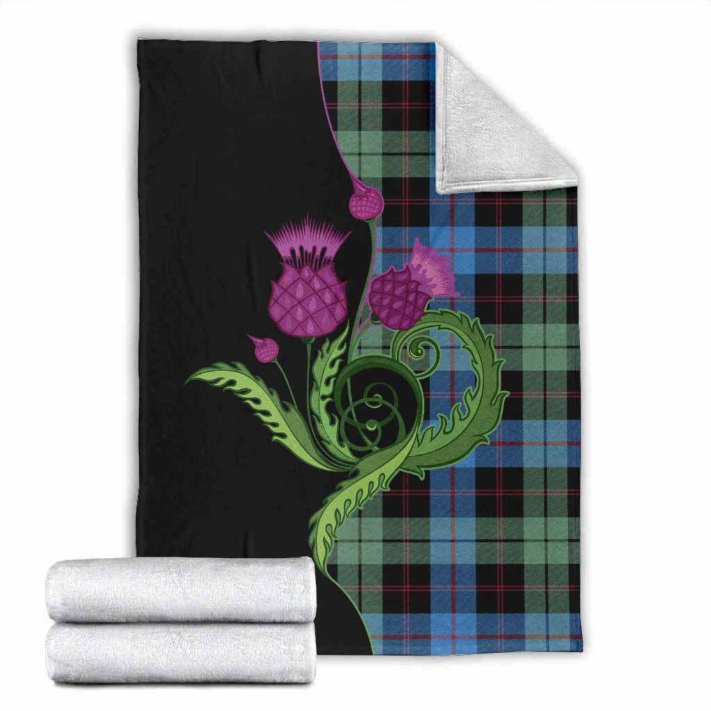 Guthrie Tartan Blanket Traditional Scottish Thistle X-Large 59 x 79 inches 150 x 200 cm - Tartan Vibes Clothing