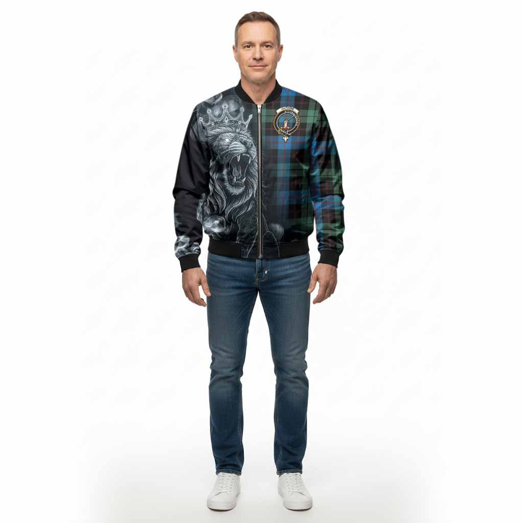 Guthrie Tartan Bomber Jacket Roaring Lion Heritage