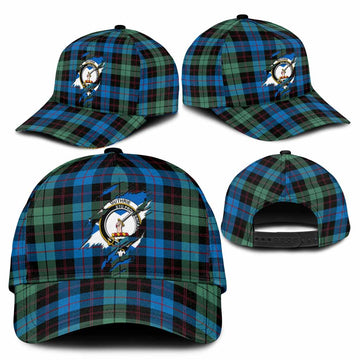 Guthrie Tartan Classic Cap with Family Crest In Me Style