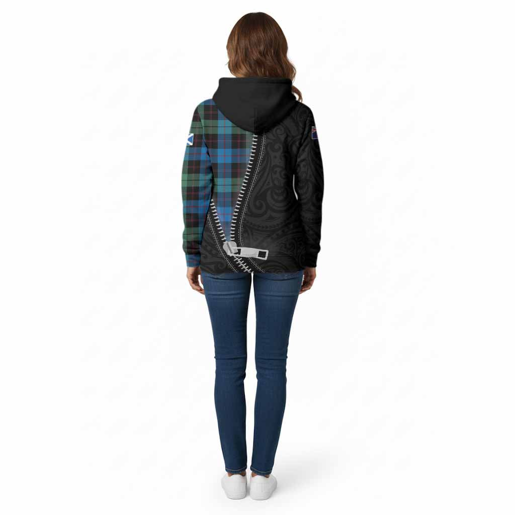 Guthrie Tartan Cotton Hoodie New Zealand Pattern Unique Zipper Stylized
