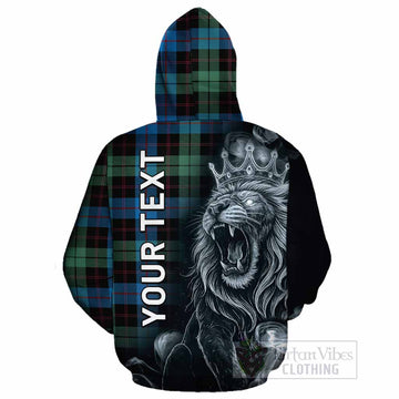 Guthrie Tartan Cotton Hoodie Roaring Lion Heritage