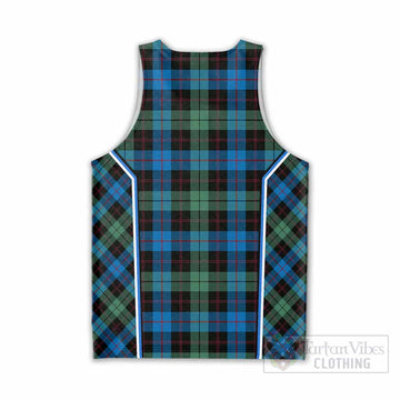 Guthrie Tartan Crest Men Tank Top Scotland Coat of Arm Flag Style